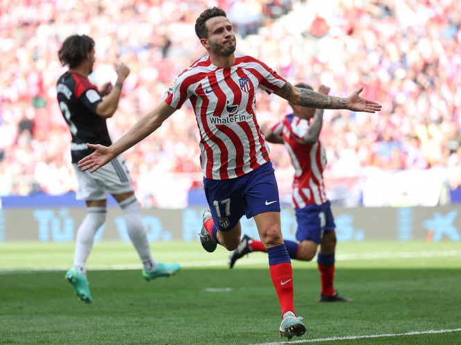 Atlético de Madrid golea a Osasuna y es sublíder de LaLiga