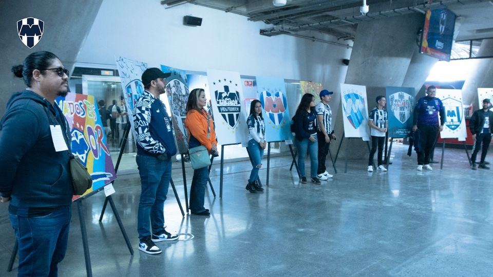 Rayados: Exhibición de arte en el Estadio BBVA