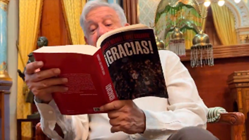 “Perdió la censura, ganó la libertad”: AMLO celebra que el Tribunal Electoral no prohibiera su libro “Gracias”