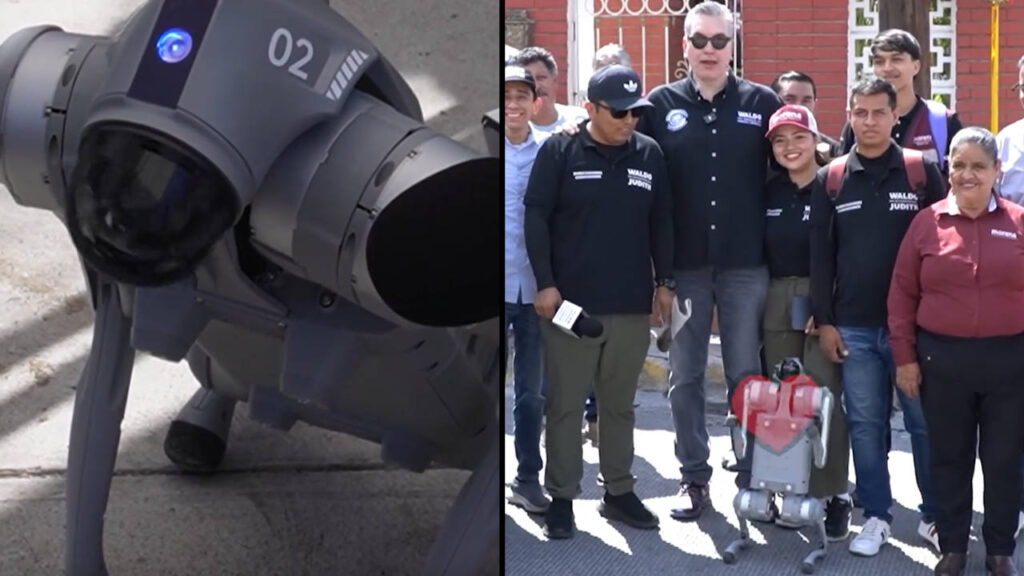 “Waldog”, el perro robot que promueve el bienestar animal