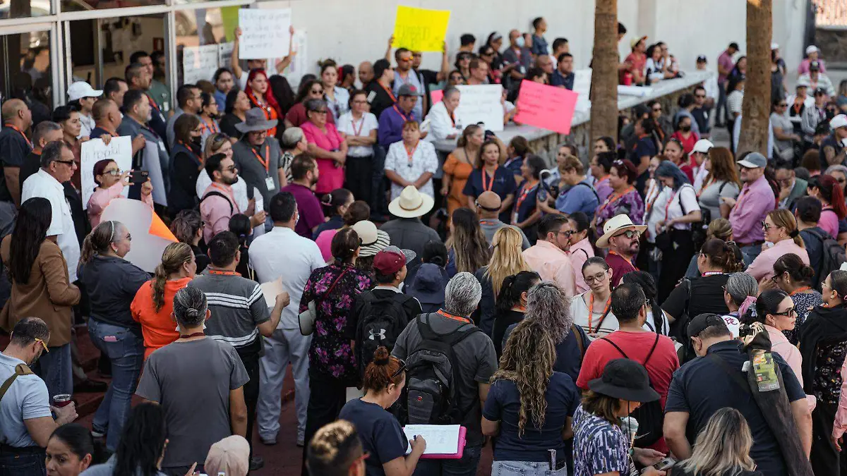 Exigen freno a las agresiones en el Hospital General de Mexicali
